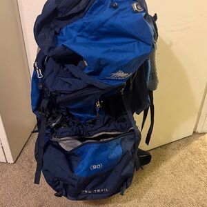 High Sierra Navy and Royal Blue Backpack